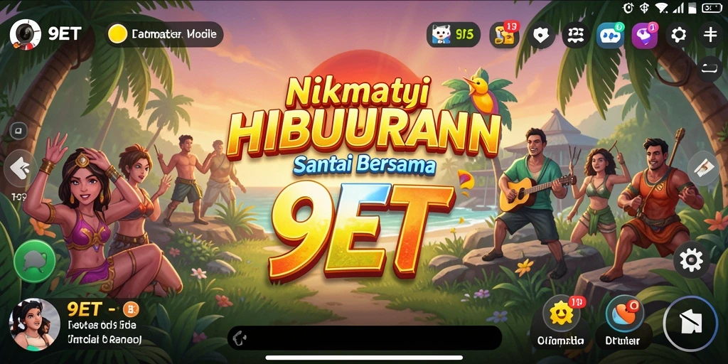 Gameplay menarik dan menyenangkan di 9ET.