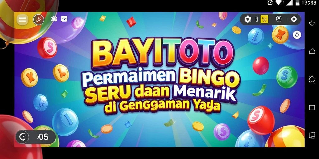 Tampilan gameplay seru dari permainan Bingo di BAYITOTO.