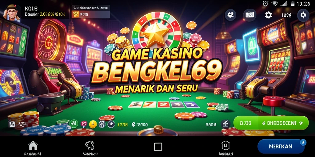 Tampilan gameplay BENGKEL69 dengan fitur menarik dan interaktif.