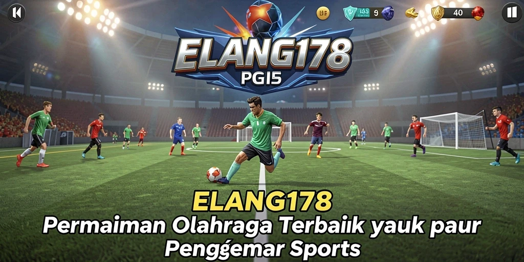 Tangkapan layar gameplay ELANG178 menampilkan pertandingan yang intens dan menegangkan.