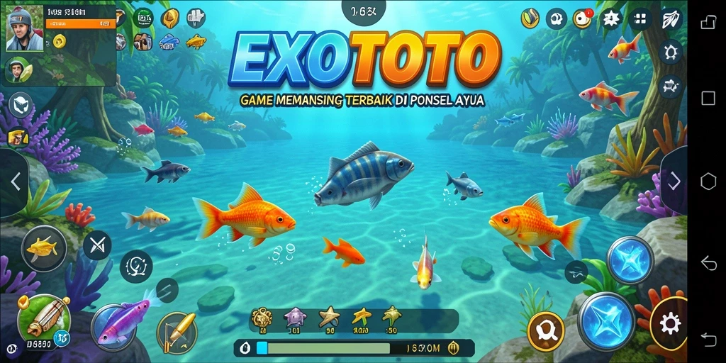 Tangkapan ikan besar dalam EXOTOTO yang membuat permainan semakin seru.