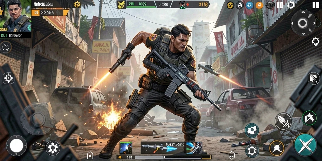 Gameplay menegangkan dengan aksi pertempuran seru di IDR89.