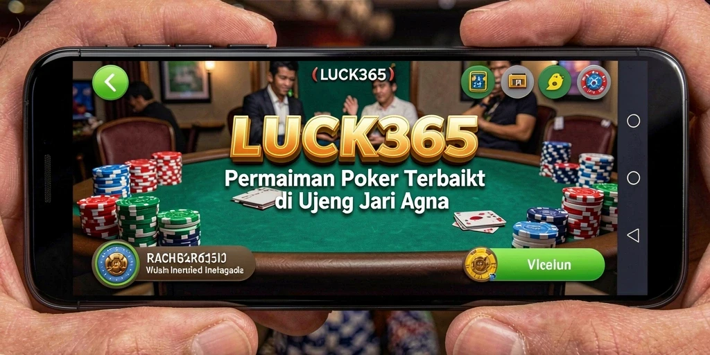 Tampilan gameplay seru dan interaktif di LUCK365 Poker.