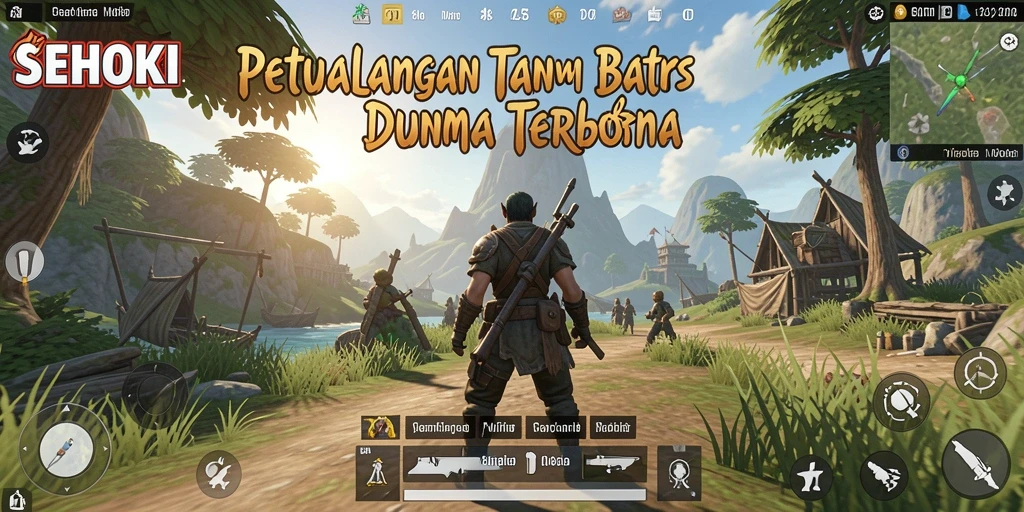 Gameplay SEHOKI yang menakjubkan di dunia terbuka.