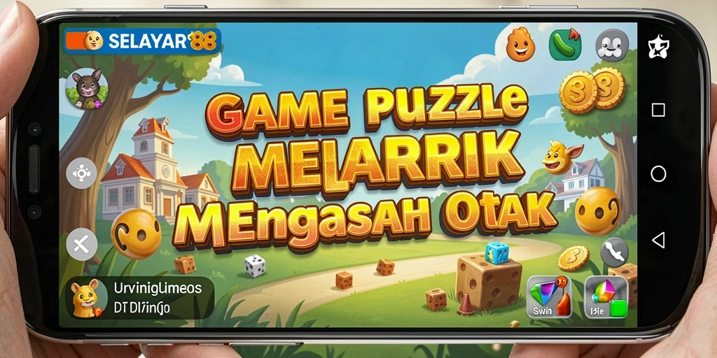 Tampilan gameplay seru dalam SELAYAR88 dengan banyak tantangan Puzzle.
