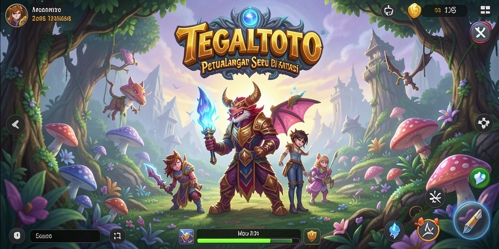Screenshot gameplay TEGALTOTO dengan petualangan yang mengesankan.