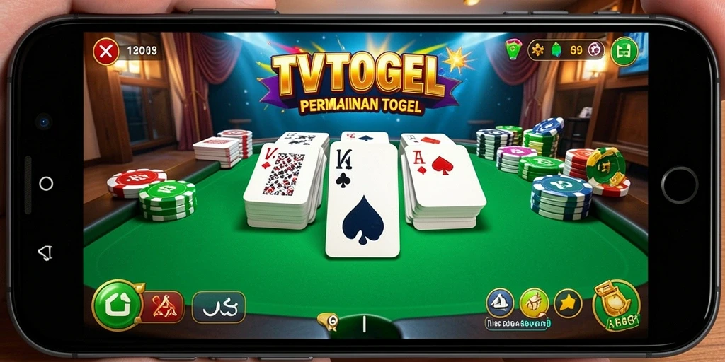 Tampilan gameplay simulasi permainan togel yang menarik dan interaktif.