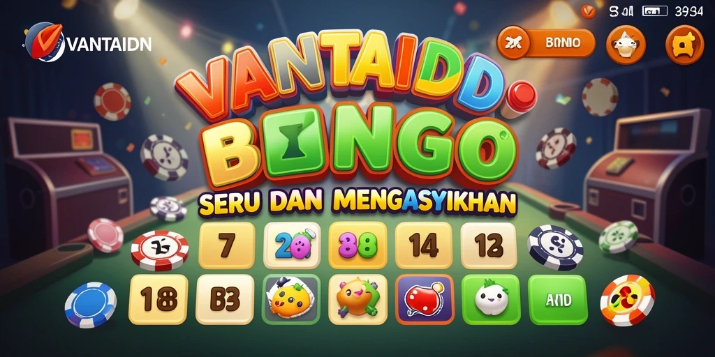 Tampilan gameplay Bingo yang seru dan interaktif di VANTAIDN.