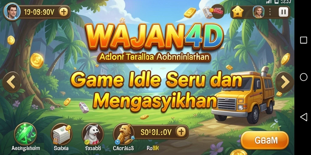 Screenshot gameplay WAJAN4D yang menarik dan penuh aksi Idle.