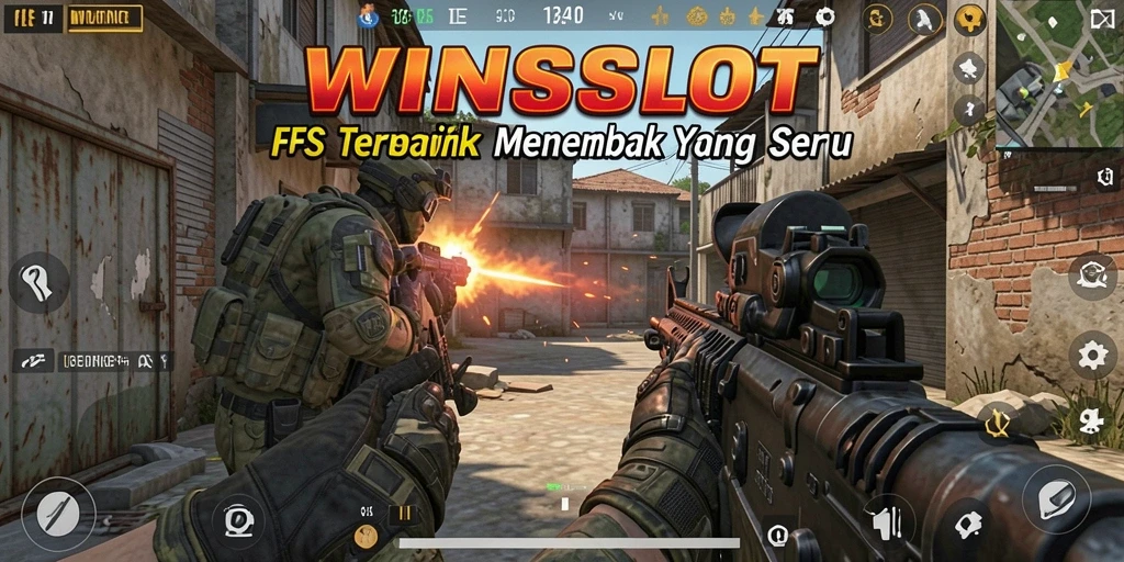 Tampilan gameplay seru dari WINSLOT dengan aksi tembak-menembak intens.